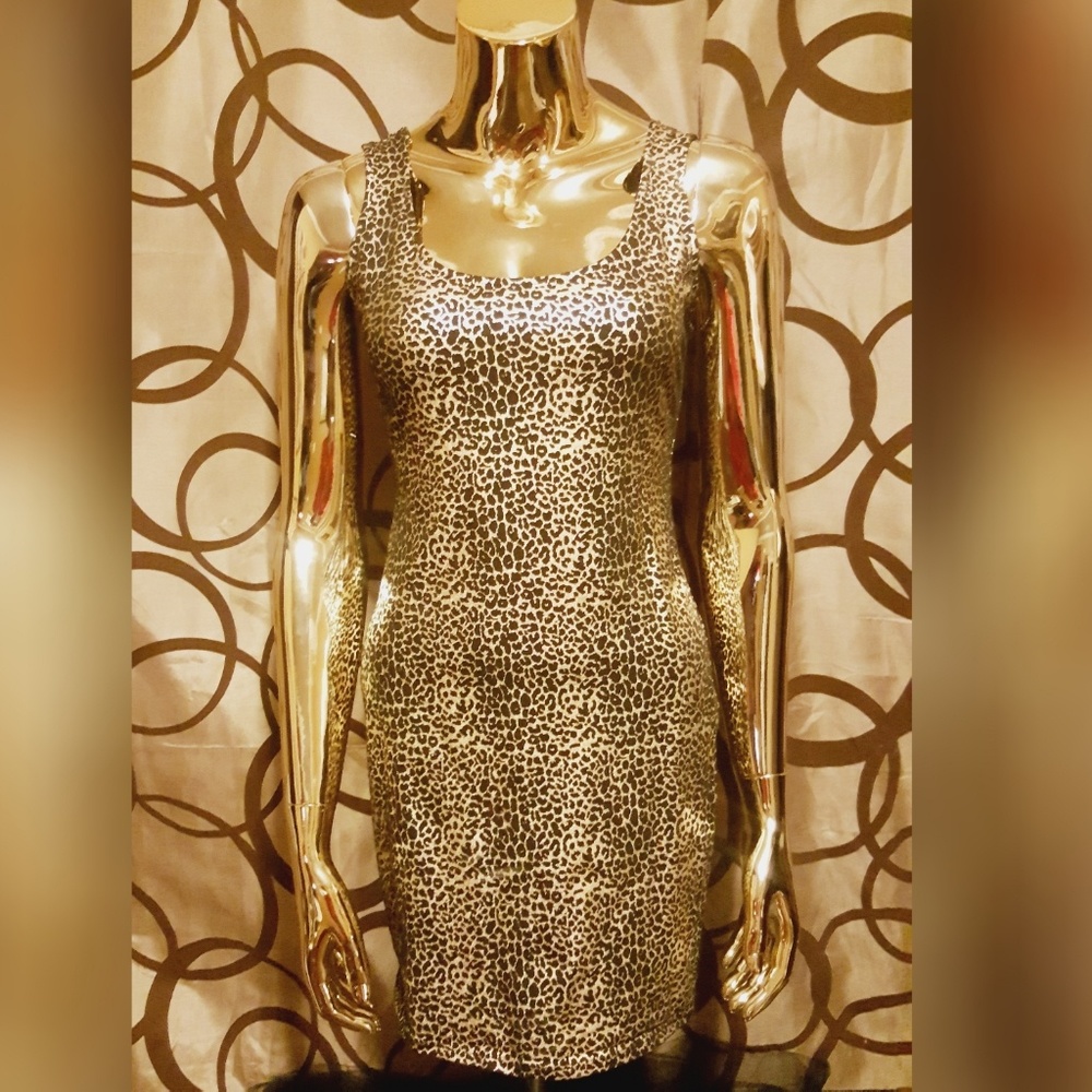 Forever 21 Metallic Mini Dress
